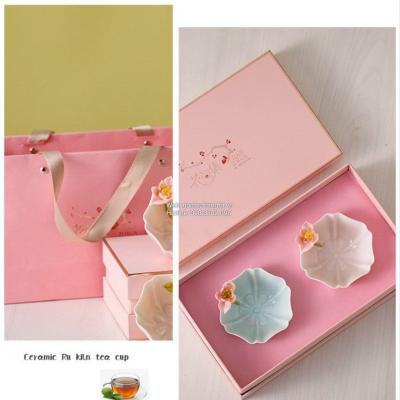 BỘ CHÉN TRÀ HỌA TIẾT 3D